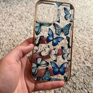 iPhone 13 Pro Max phone case- butterfly